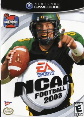 NCAA Football 2003 box cover front